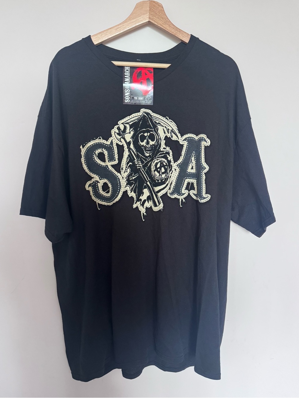 NWT Sons of Anarchy Black Graphic Tee
